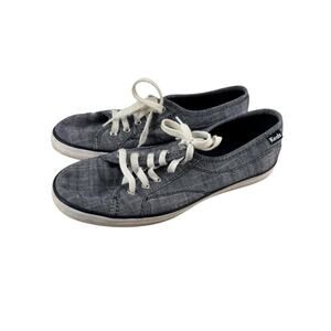 Keds Women s Brushed Denim Cambray Canvas Casual Sneakers Size 8